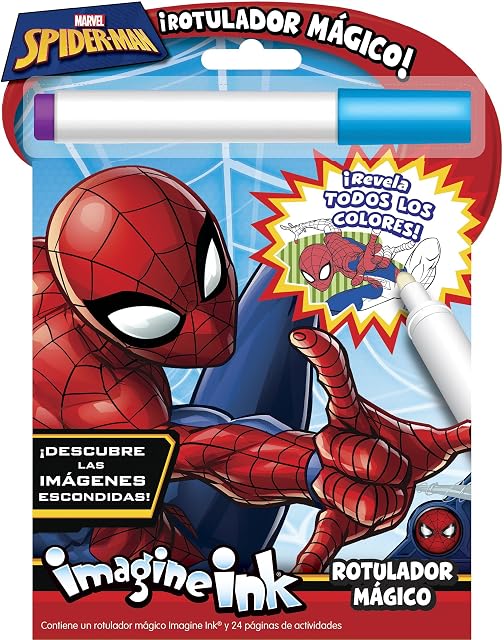 Portada de Spider-Man. Rotulador mágico