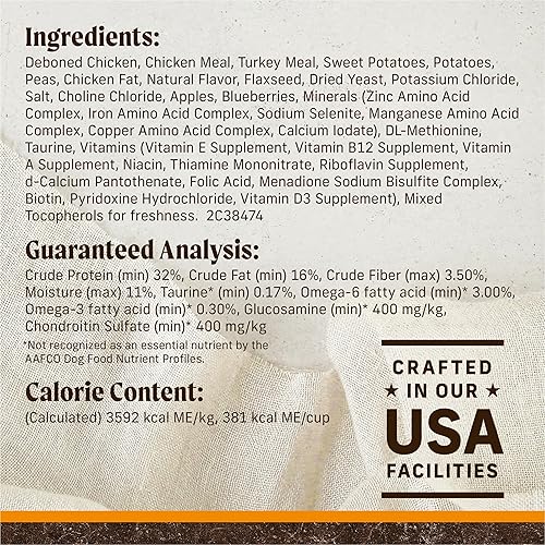 Miniatura 5 de Merrick - Alimento seco para perros, receta de pollo real y batata libre de granos, 4 libras, en bolsa