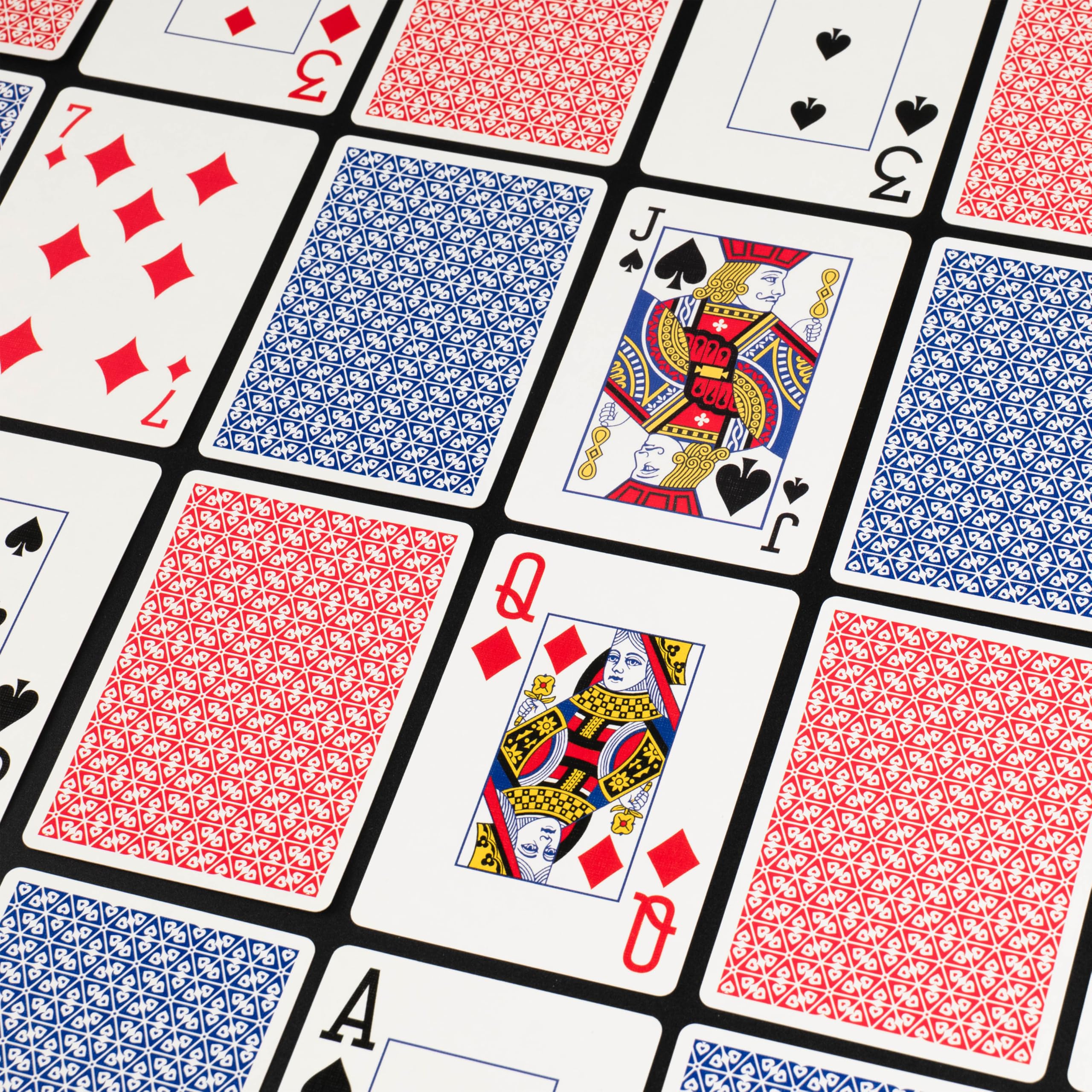 Amazon.com: rokt&razo Textured Professional Playing Cards 4 Decks