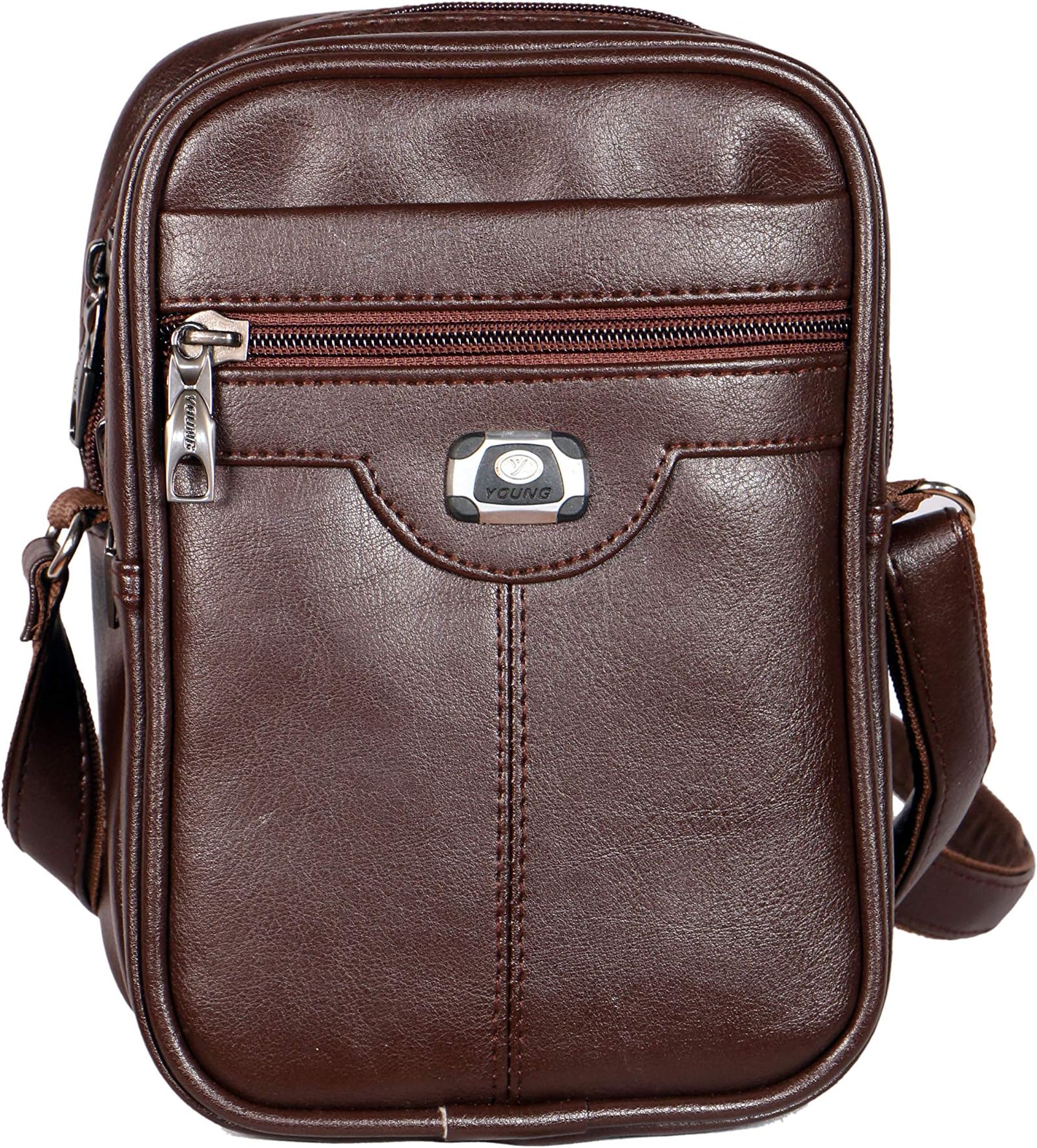 Unique IdeasMen's Cross-body (Unique Ideas_Dark Brown)