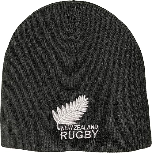 Nueva Zelanda Rugby Logo Beanie Negro