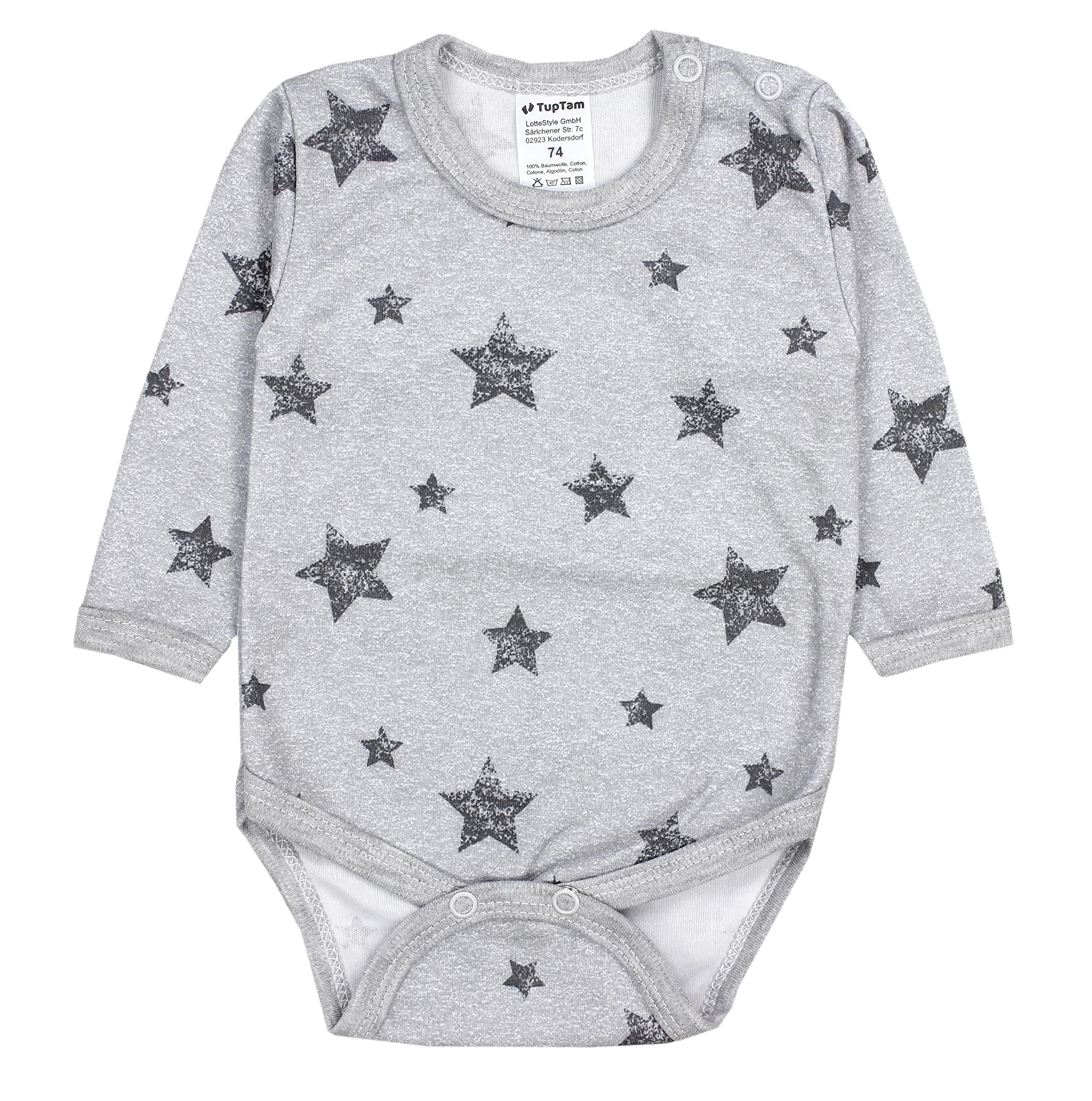 TupTam Body Bebé Niño 5 Pack Algodón Suave Manga Larga OEKO-TEX