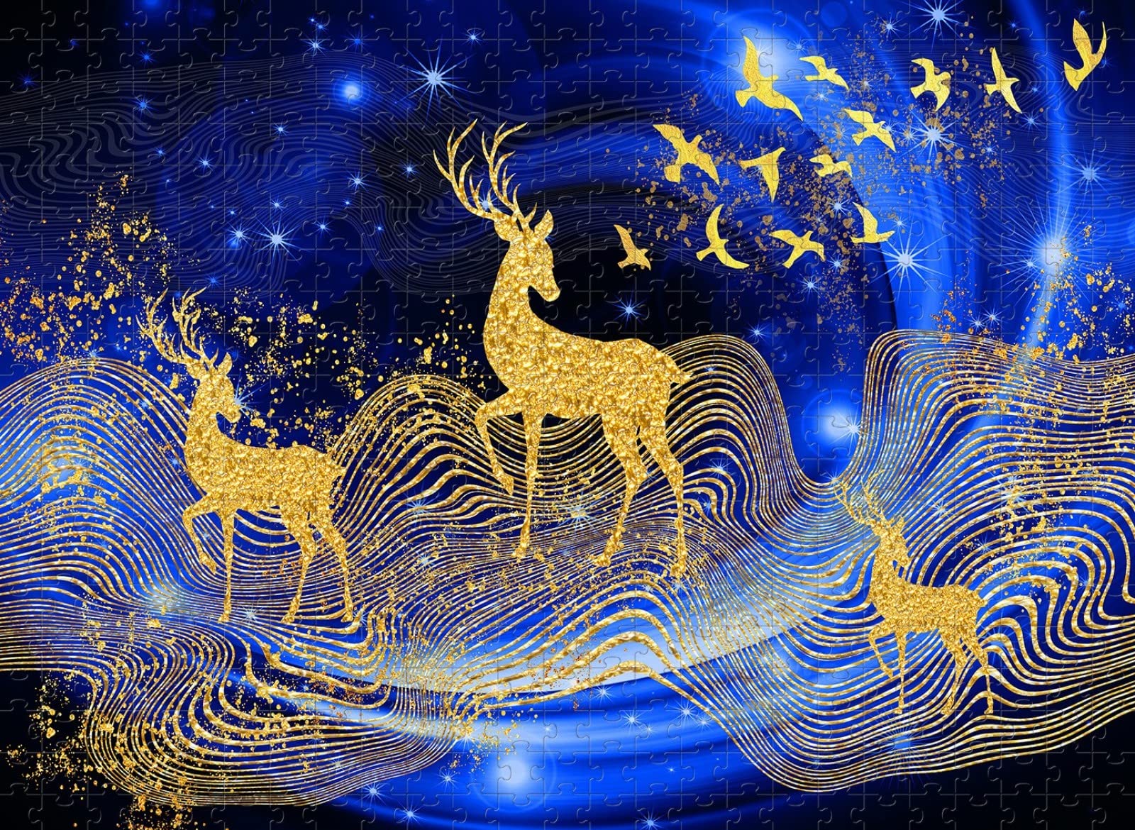 Puzzle in legno per adulti da 7000 pezzi da inviare regalo di benedizione Decorazione per feste di intrattenimento per il tempo libero