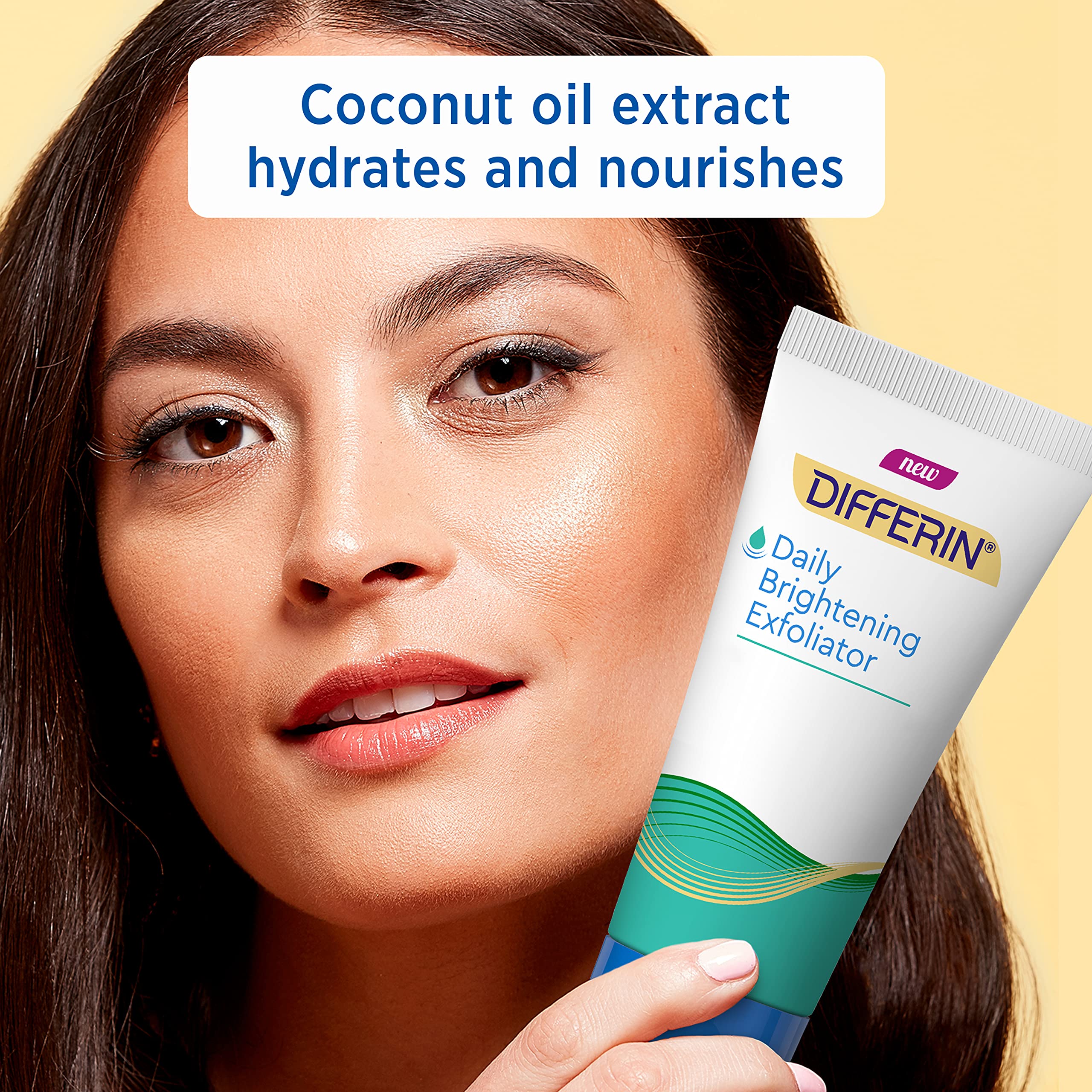 Buy Differin Face Scrub Daily Brightening Exfoliator, Improves Tone and