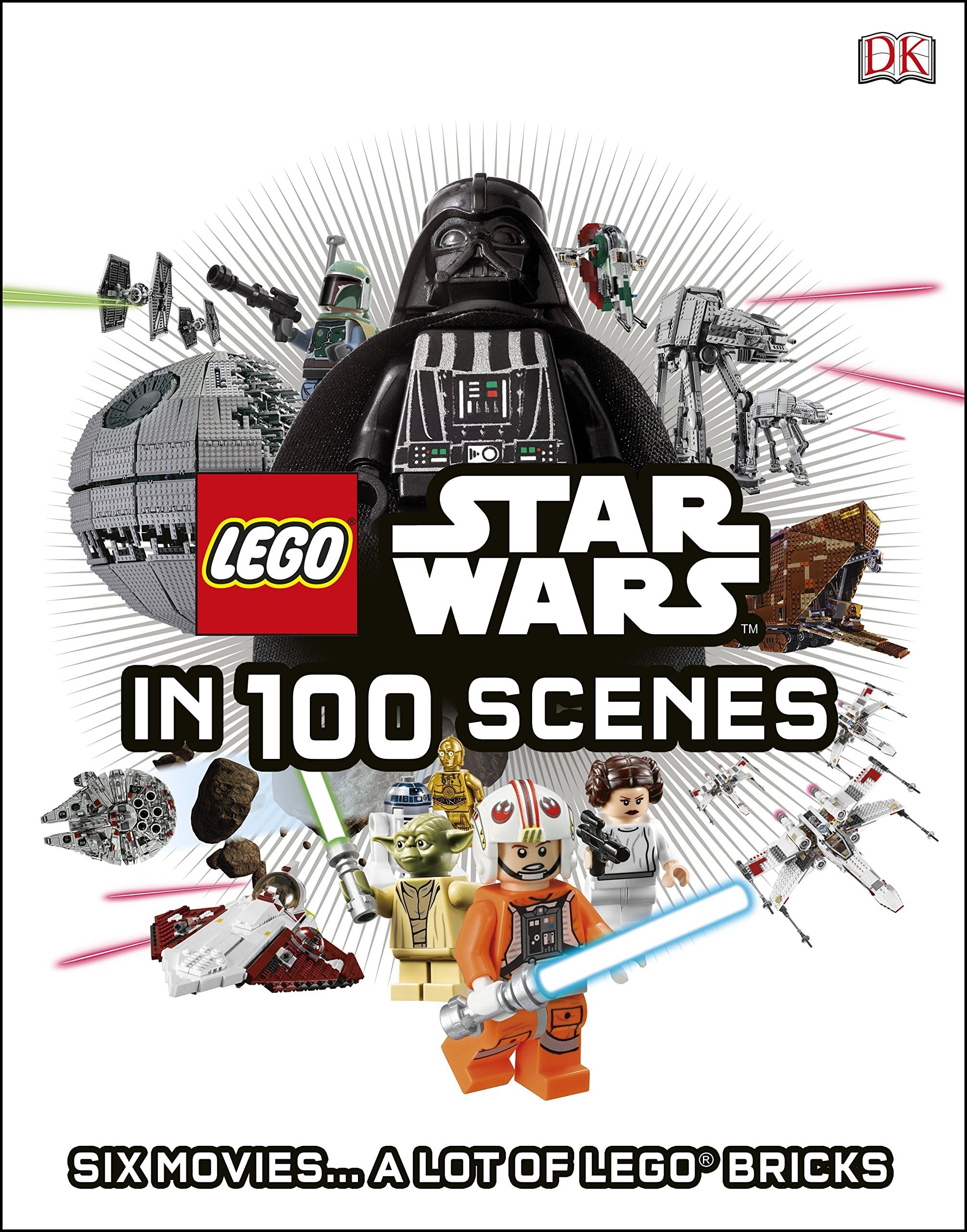 LEGO® Star Wars in 100 Scenes: Six Movies... A Lot of LEGO® Bricks