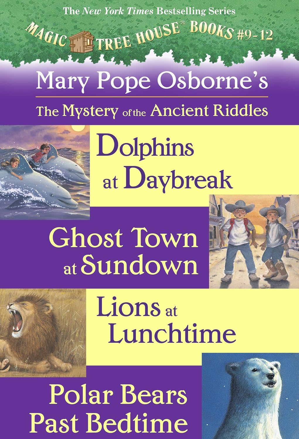 Magic Tree House Books 9-12 Ebook Collection: Mystery of the Anicent Riddles
