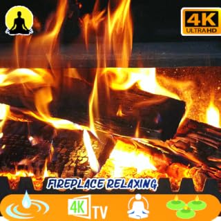 natural relaxing Fireplace sound Romantic Fireplaces meditation No Ads