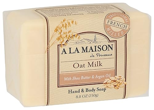 Miniatura 4 de A LA MAISON Jabón sólido en barra, leche de avena, 8.8 onzas (54)