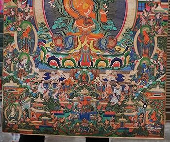 Amazon.co.jp: 36インチ チベット仏教 神 仏陀 & 女神 ペーパー