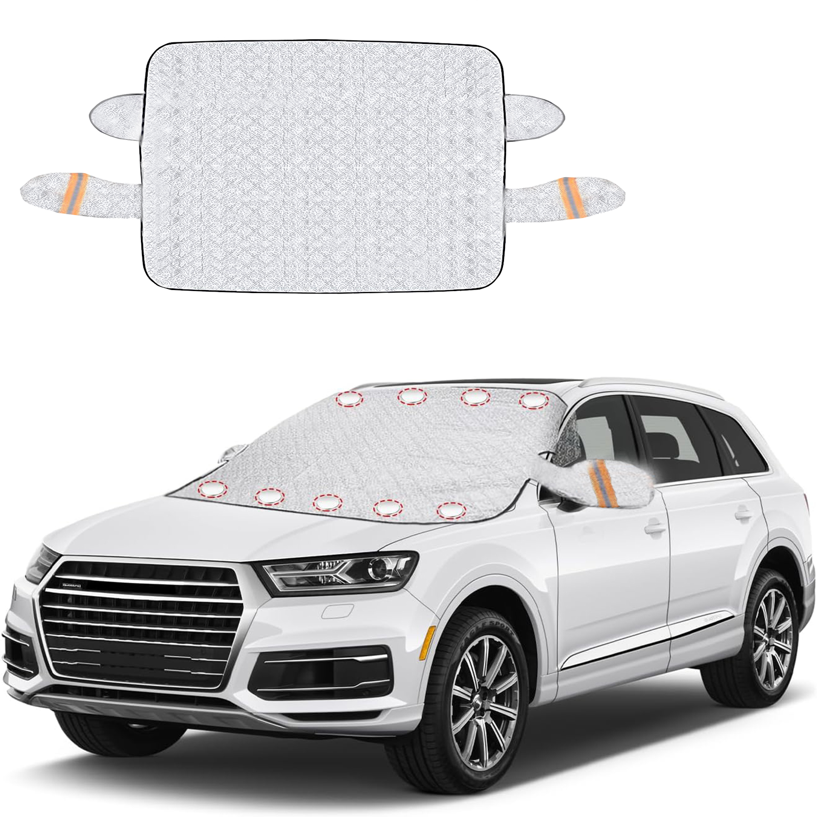 Anti-Vries Magnetische autohoes - Voorruit Cover - Altijd je raam ijsvrij