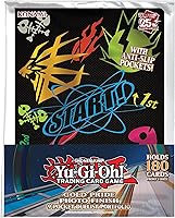Vista 3 de Yu-Gi-Oh! Juego de cartas coleccionables Cartera de 9 bolsillos con tarjetas de orgullo dorado