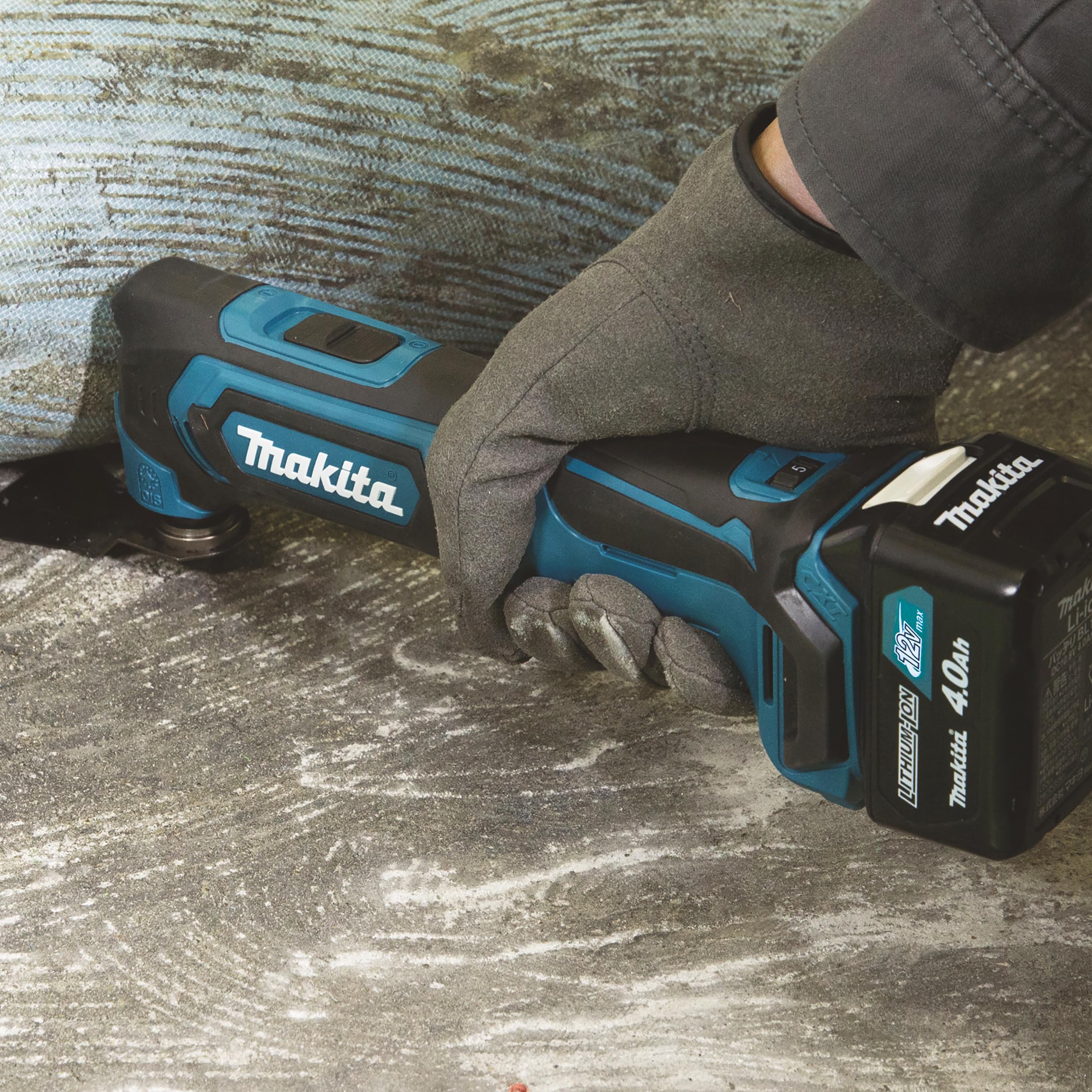 Makita - Herramienta tm30dsmjx5 inalámbrico multifunción 10,8 v / 4,0 ah, 2 baterías, cargador, makpac incluyó 41 piezas conjunto de accesorios