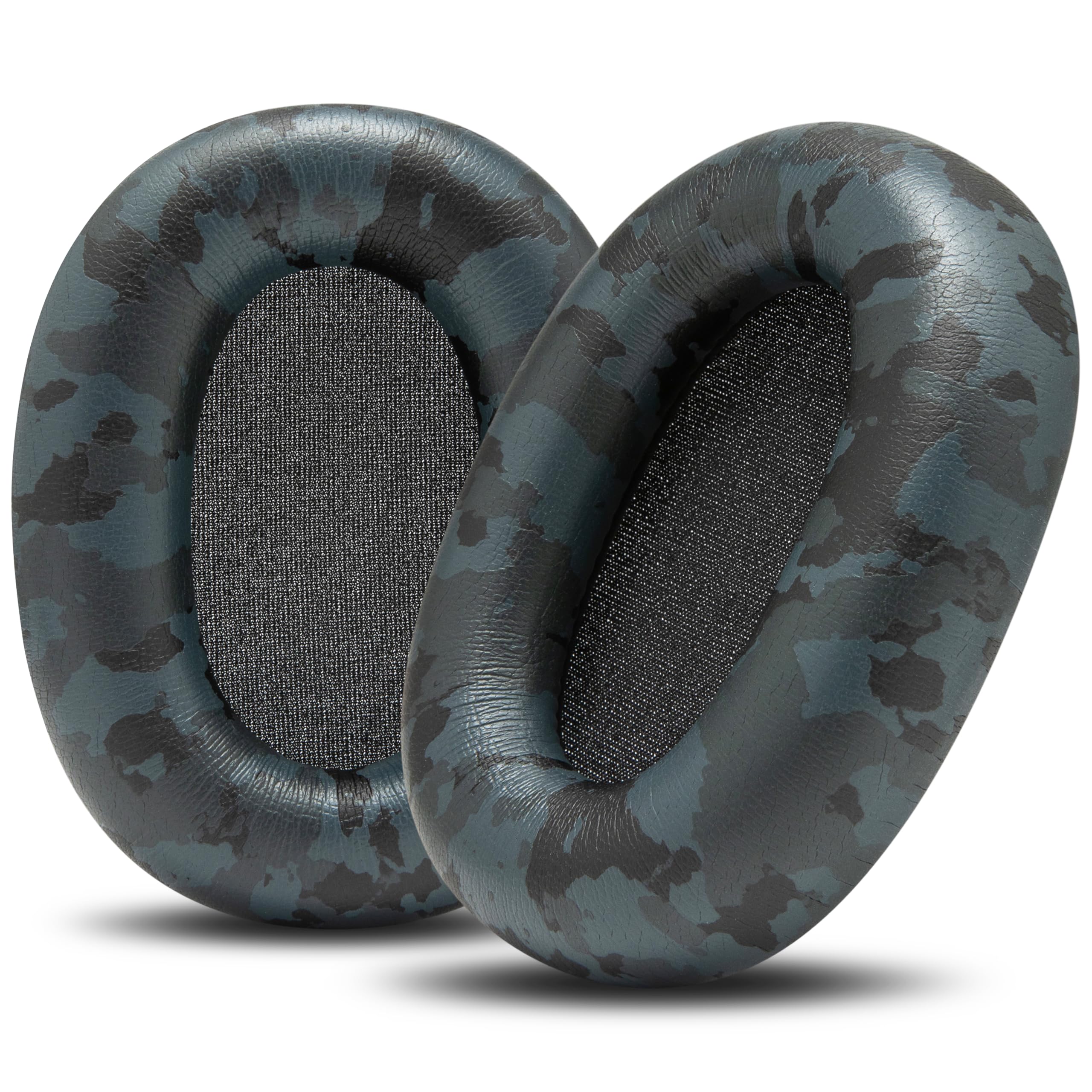 WC PadZ XM6 – Premium Replacement Earpads Compatible with Sony WH-1000XM6 Headphones by Wicked Cushions | Enhanced Comfort, Durable PU Leather & Sound Isolation | Black Camo-image-25