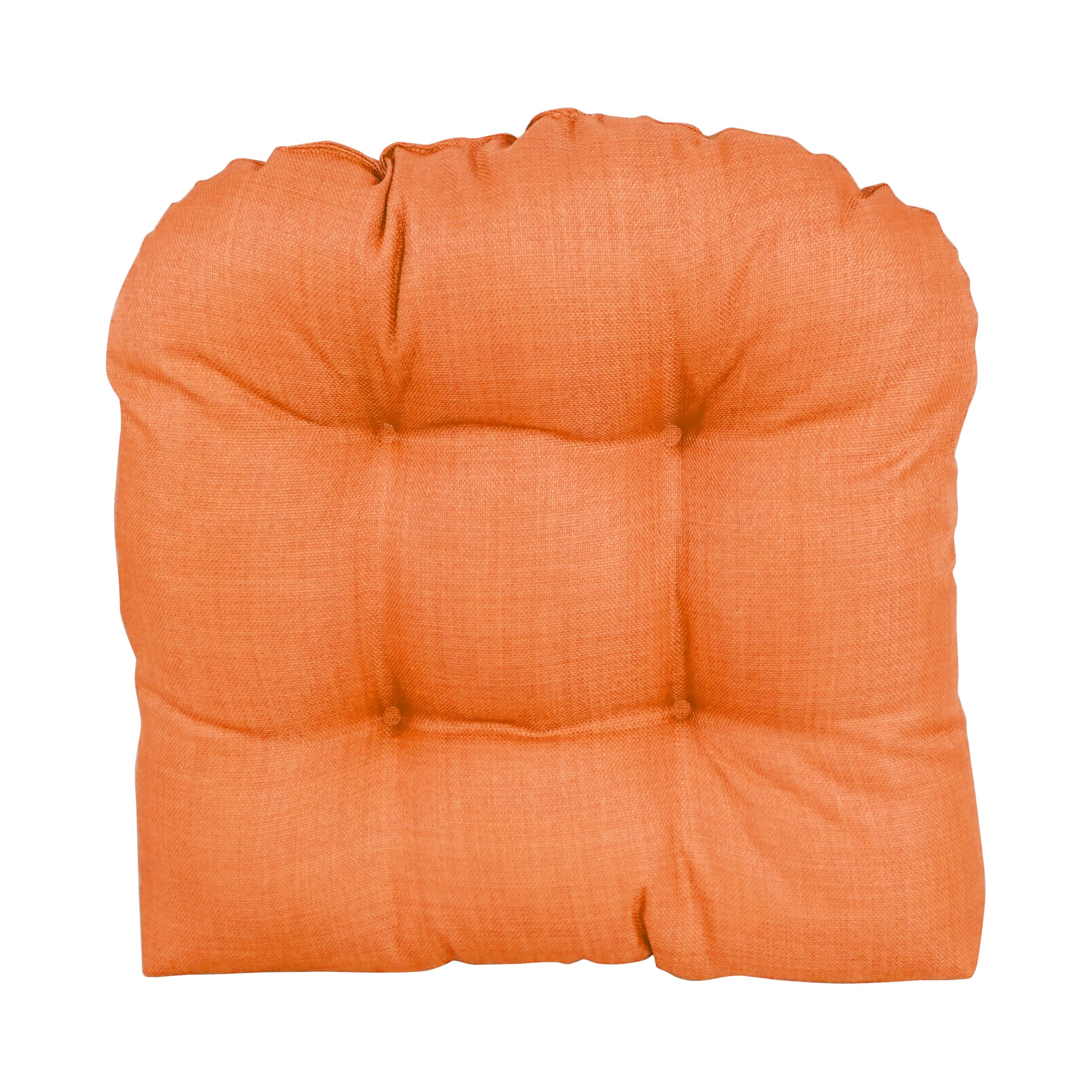 Blazing Needles Indoor/Outdoor Rounded Back Chair Cushion, 19