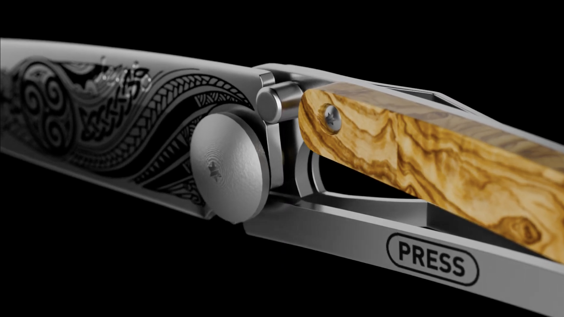 Amazon.com : deejo - 37G Folding Pocket Knife with Belt Clip