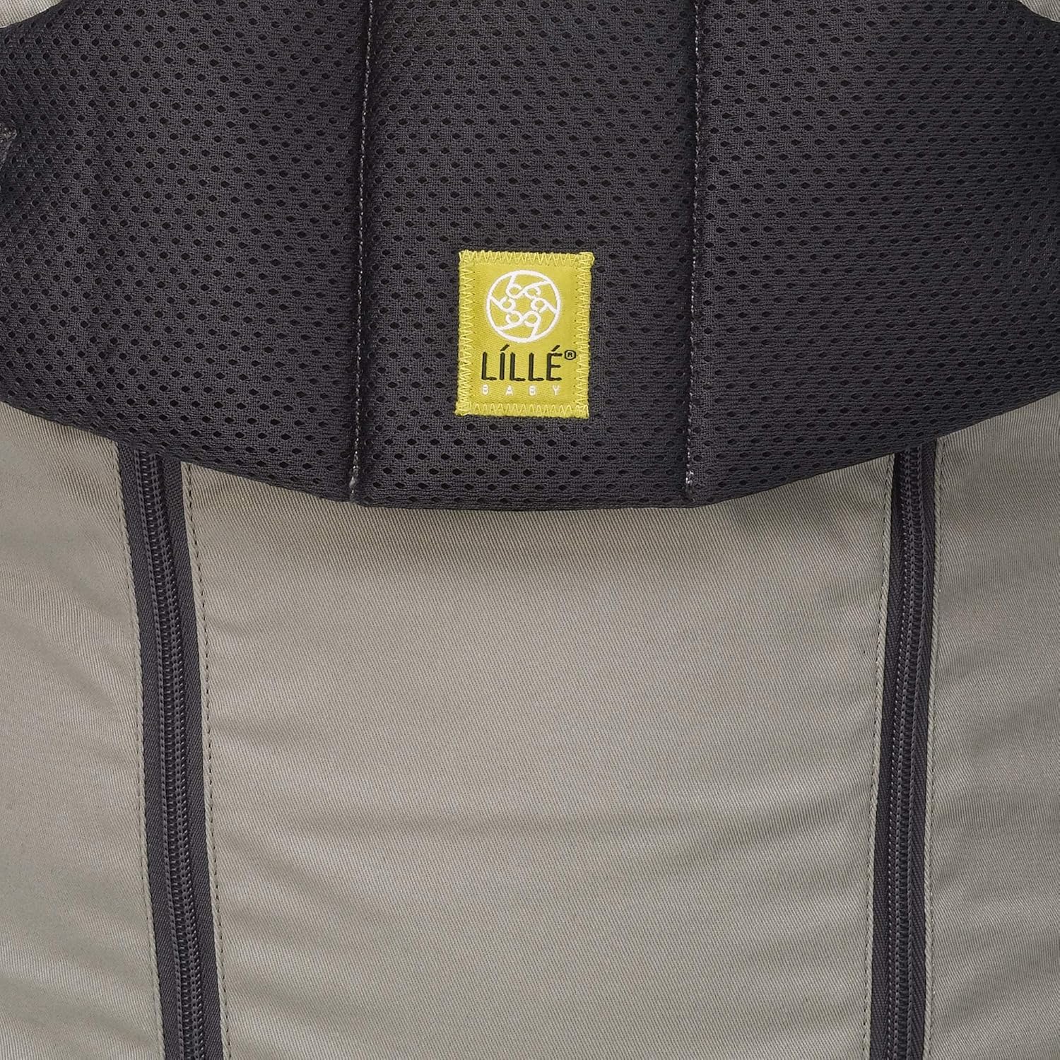 LÍLLÉbaby Serenity 6-in-1 Ergonomic Baby Carrier, Newborn to Toddler, Lumbar Support with Convertible Tote, Shade Grey