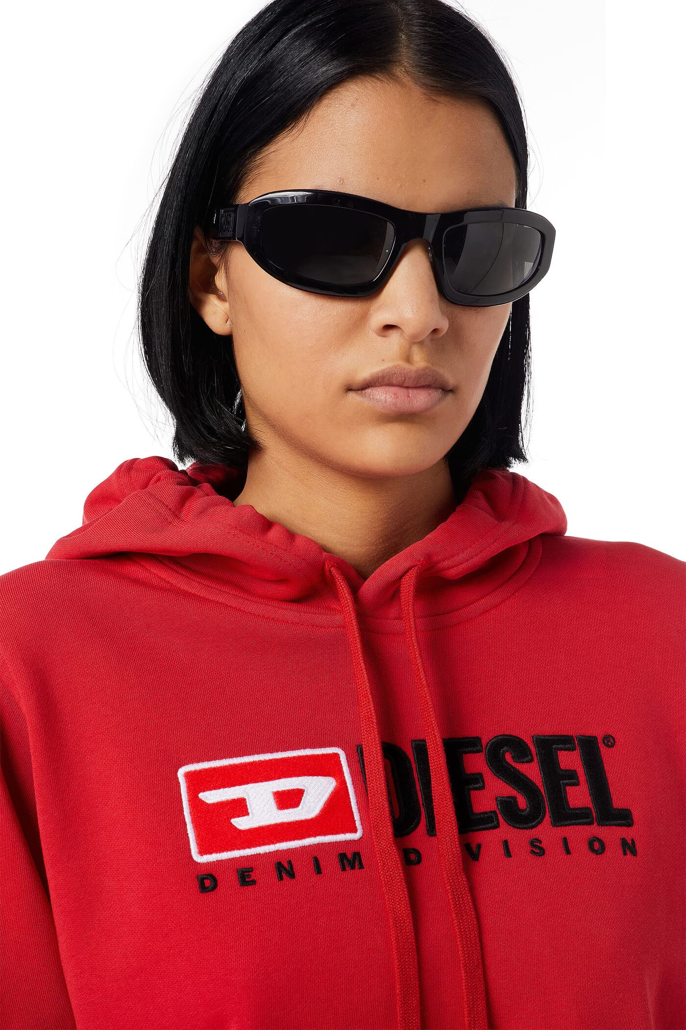 Diesel F-Reggy-Hood-DIV Felpa Sudadera para Mujer