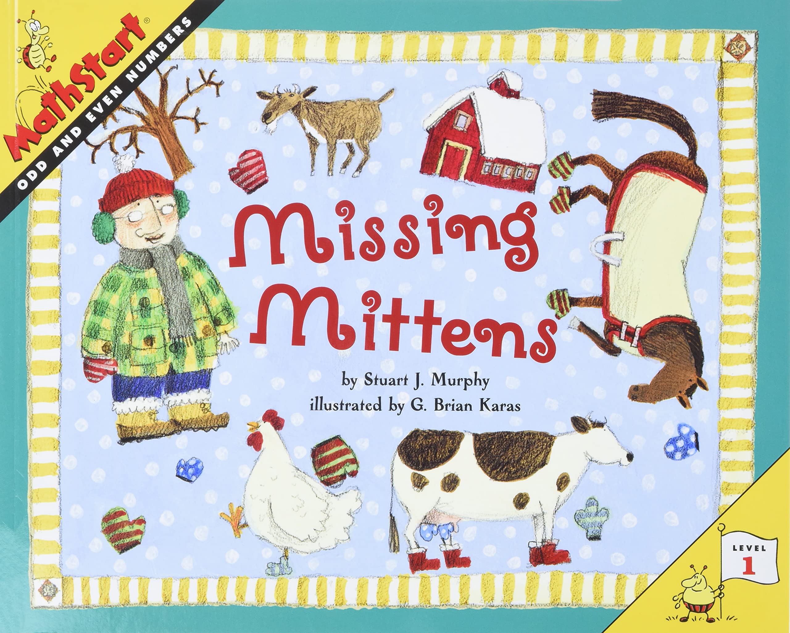 Missing Mittens (MathStart 1). Murphy, Karas 9780064467339 Fast Free Shipping**