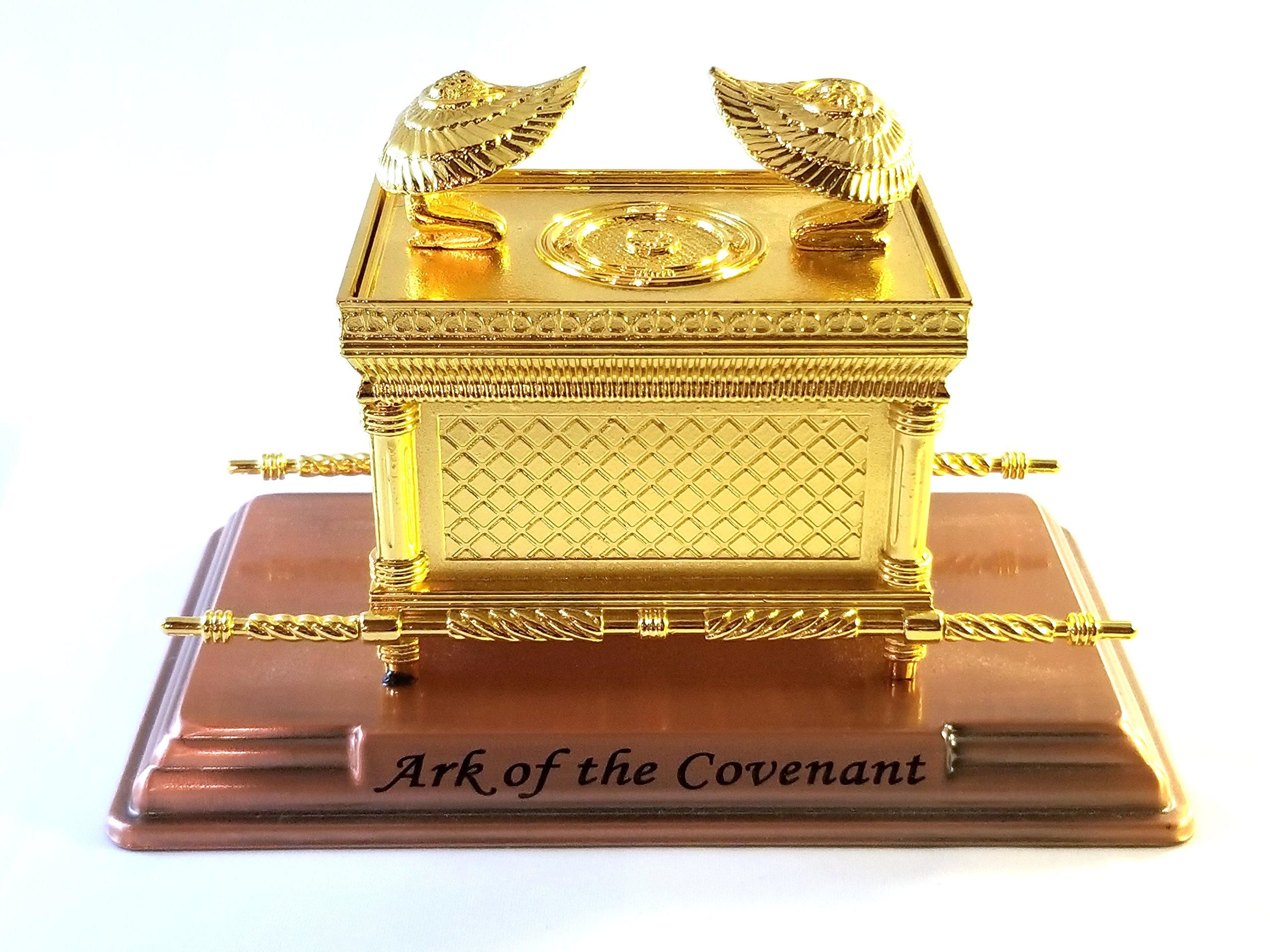 Gold Plated Ark of the Covenant Replica (7" X 4.5" X 4")
