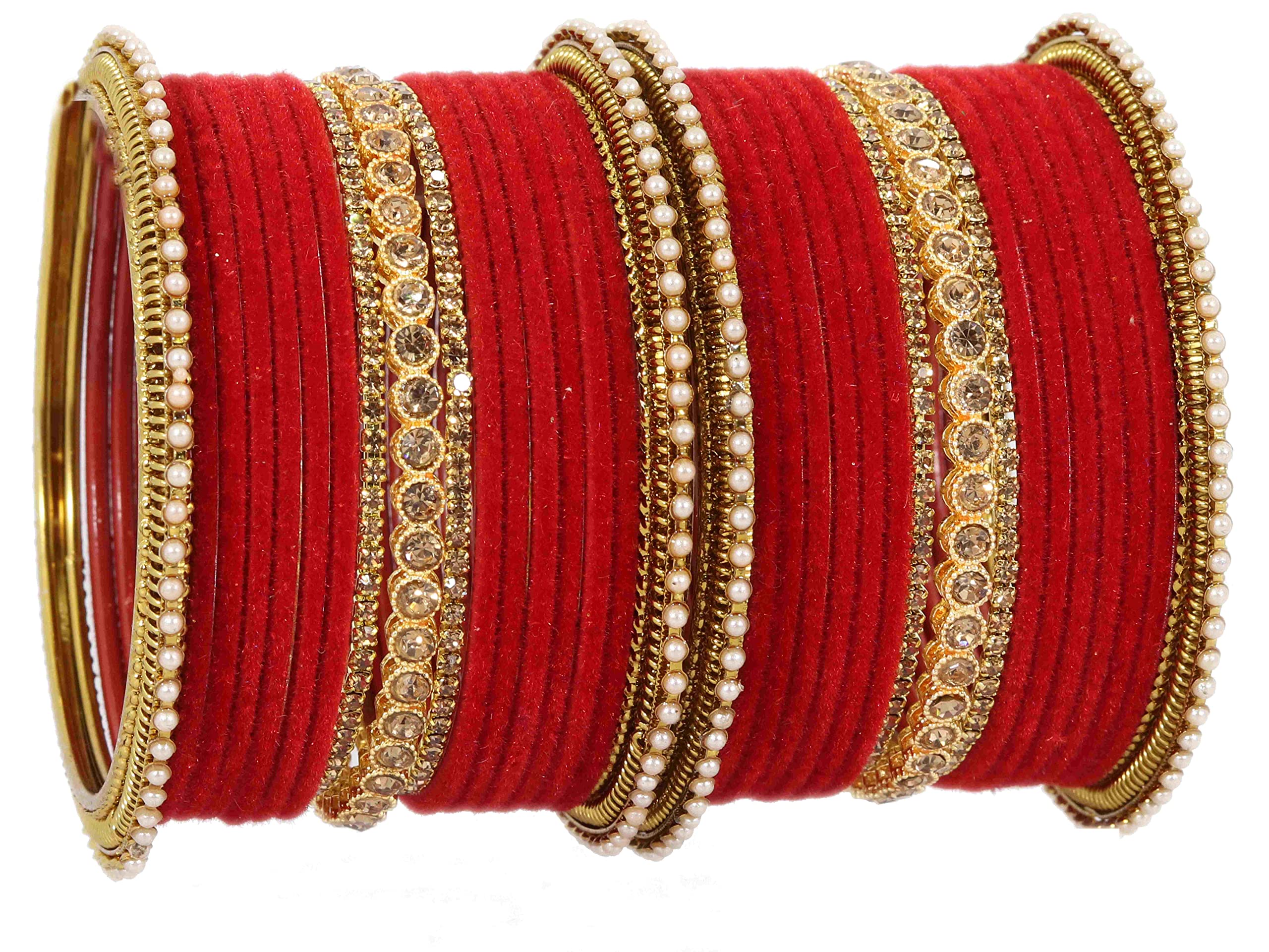 See full amazon price history chart for ZULKA Traditional Metal Bangles Set For Women and Girls Studded Zircon Diamond Stone & Pearls | Stylish Womens Bangle | Metal Chuda Set | Gold Plated Bangle- Set of 34, (ZU_F164-(1)-Red-2.4) ZULKA Traditional Metal Bangles Set For Women and Girls Studded Zircon Diamond Stone & Pearls | Stylish Womens Bangle | Metal Chuda Set | Gold Plated Bangle- Set of 34, (ZU_F164-(1)-Red-2.4) (B0BWWH6Q3F) Amazon Price History, Amazon Price Tracker