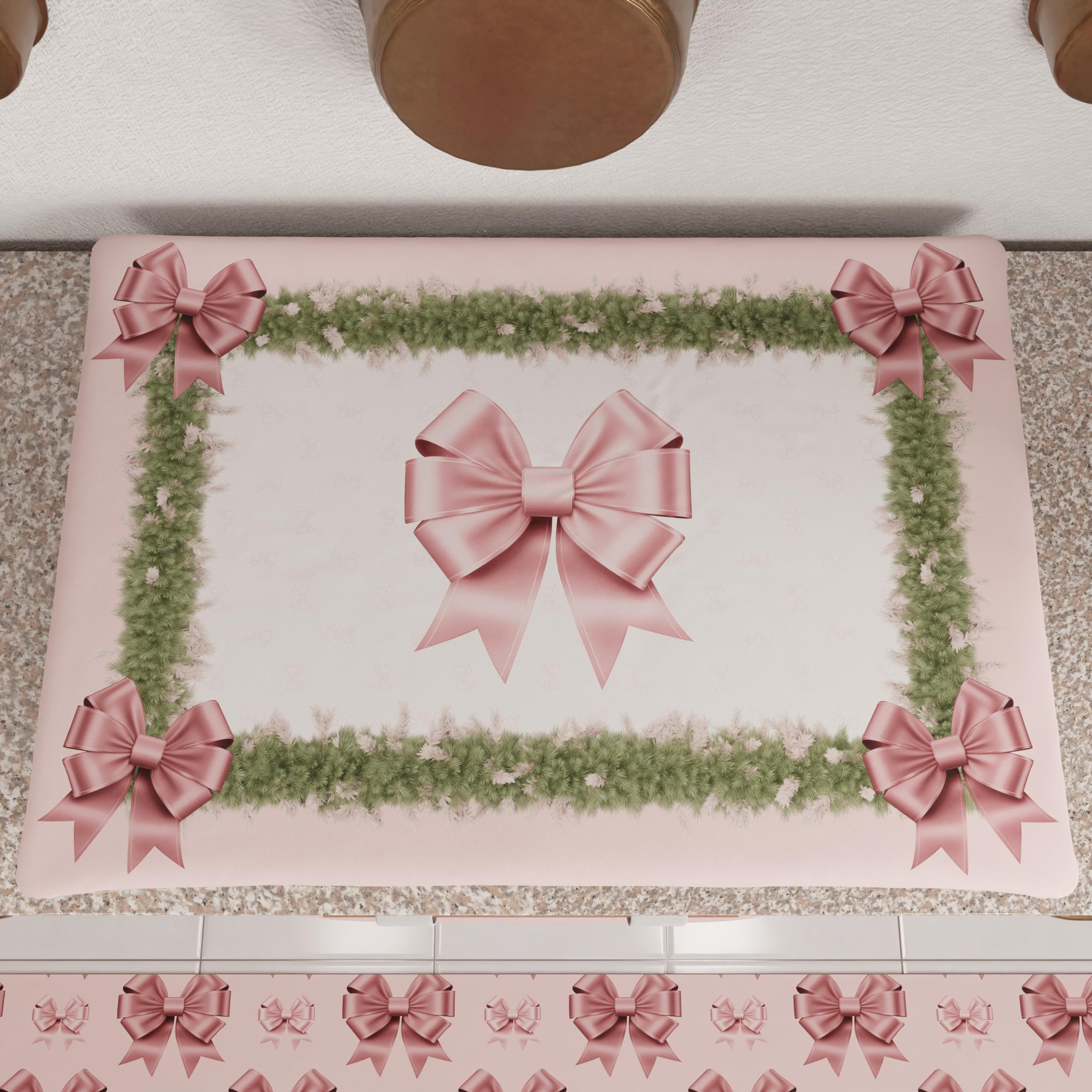 PETTI Artigiani Italiani - Camino de Mesa Navideño 140x40 cm, Camino de Mesa Navidad para Cocina, Decoración Navideña para Mesa, Camino de Mesa Elegante Tartan, 100% — view 9