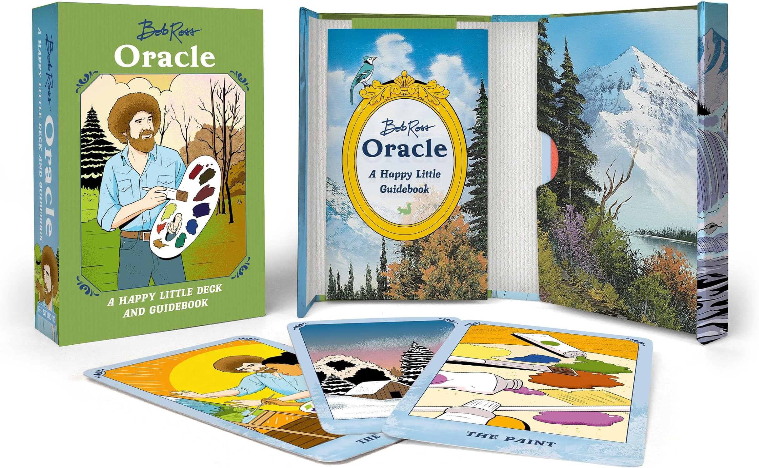 Bob Ross Oracle: A Happy Little Deck and Guidebook