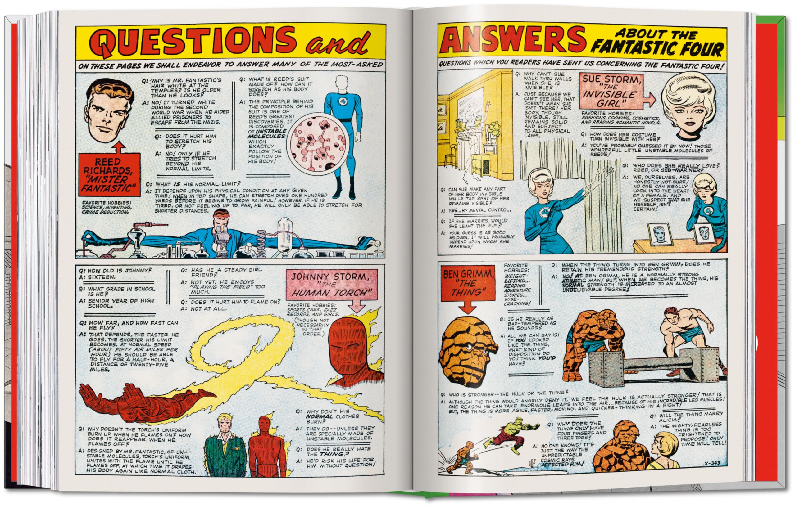 Marvel comics library. fantastic four. 19611963: Vol.
