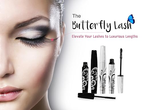 Miniatura 4 de lagure 3d Fibra Lash Mascaralibre casoPREMIUMFiber Mascara para longitud de 300x y el volumenImpermeable, Smudge, hipoalergénico, Last larga