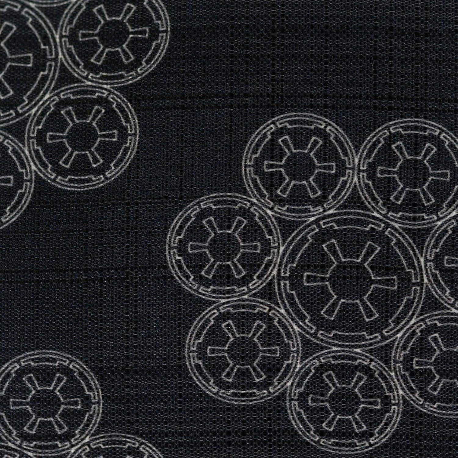 Seven20 Star Wars Black Lumbar Throw Pillow | White Imperial Symbol Cluster Design | Water & Fade Resistant Fabric for Indoor & Outdoor Use | 15 X 24 Inches