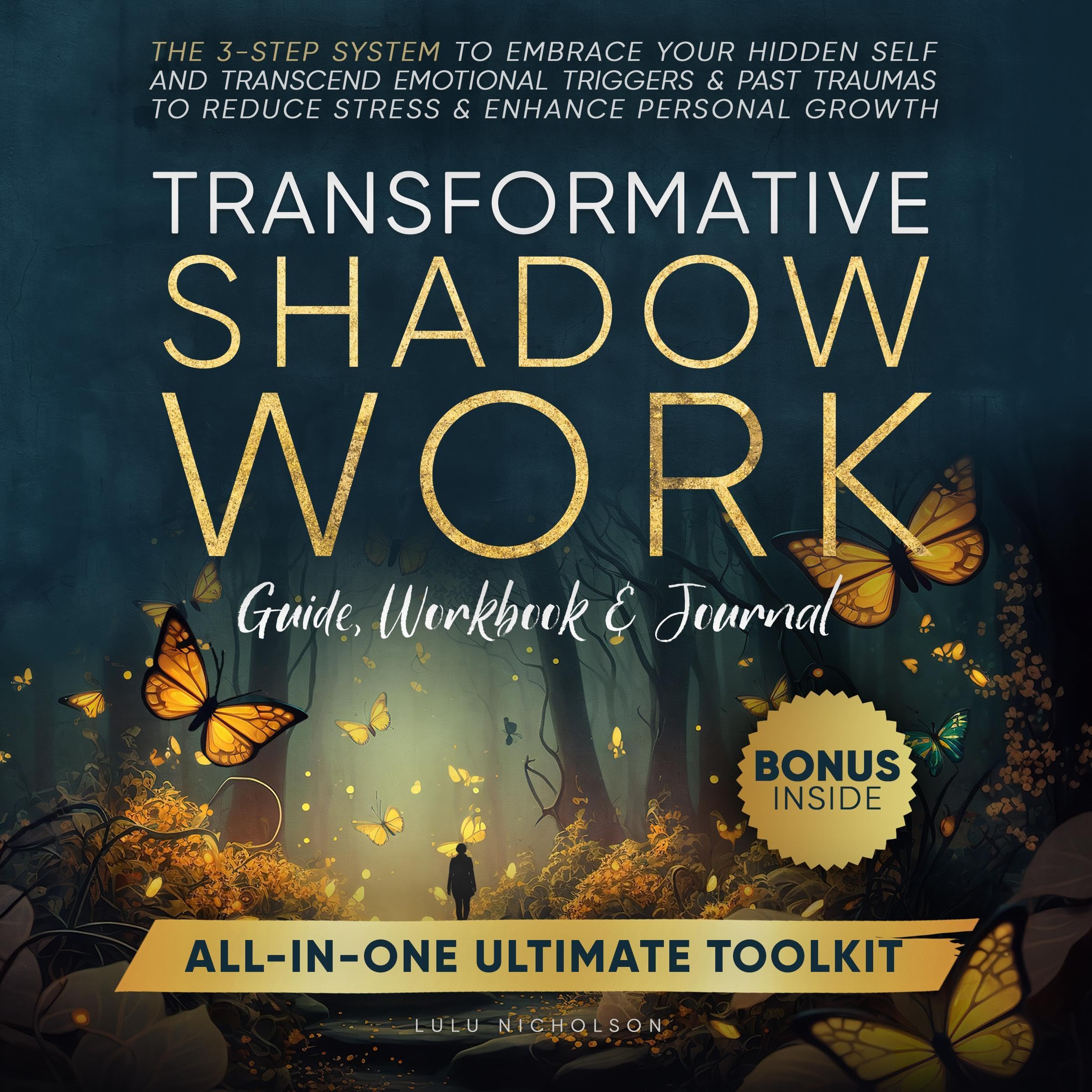 Cover art for Transformative Shadow Work: Guide, Workbook & Journal