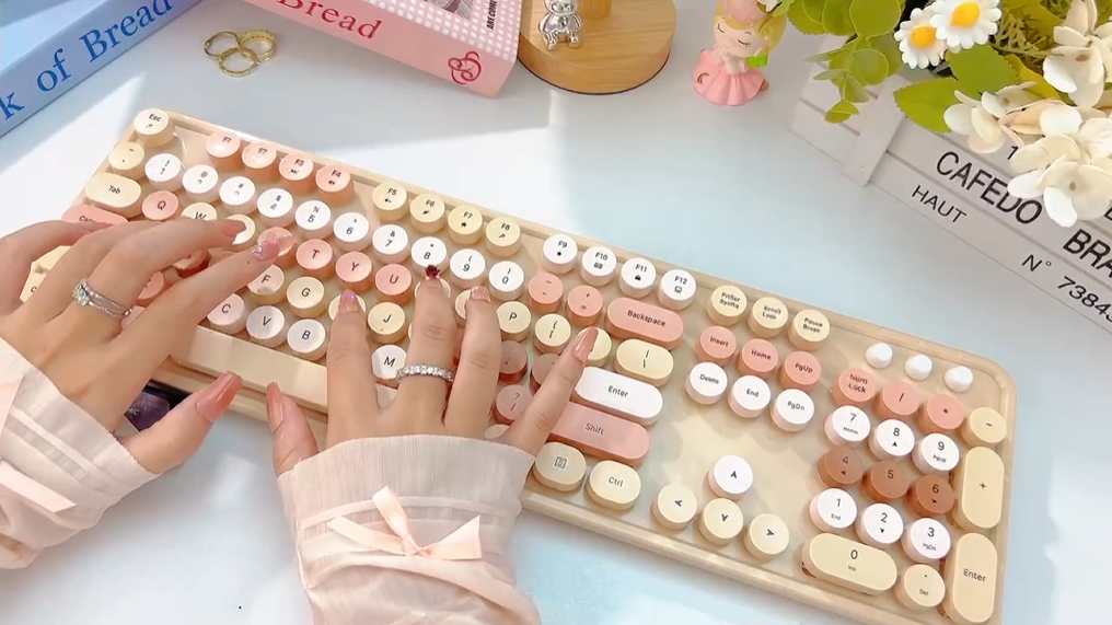 Amazon.com: MOFII Wireless Keyboard and Mouse Combo Purple