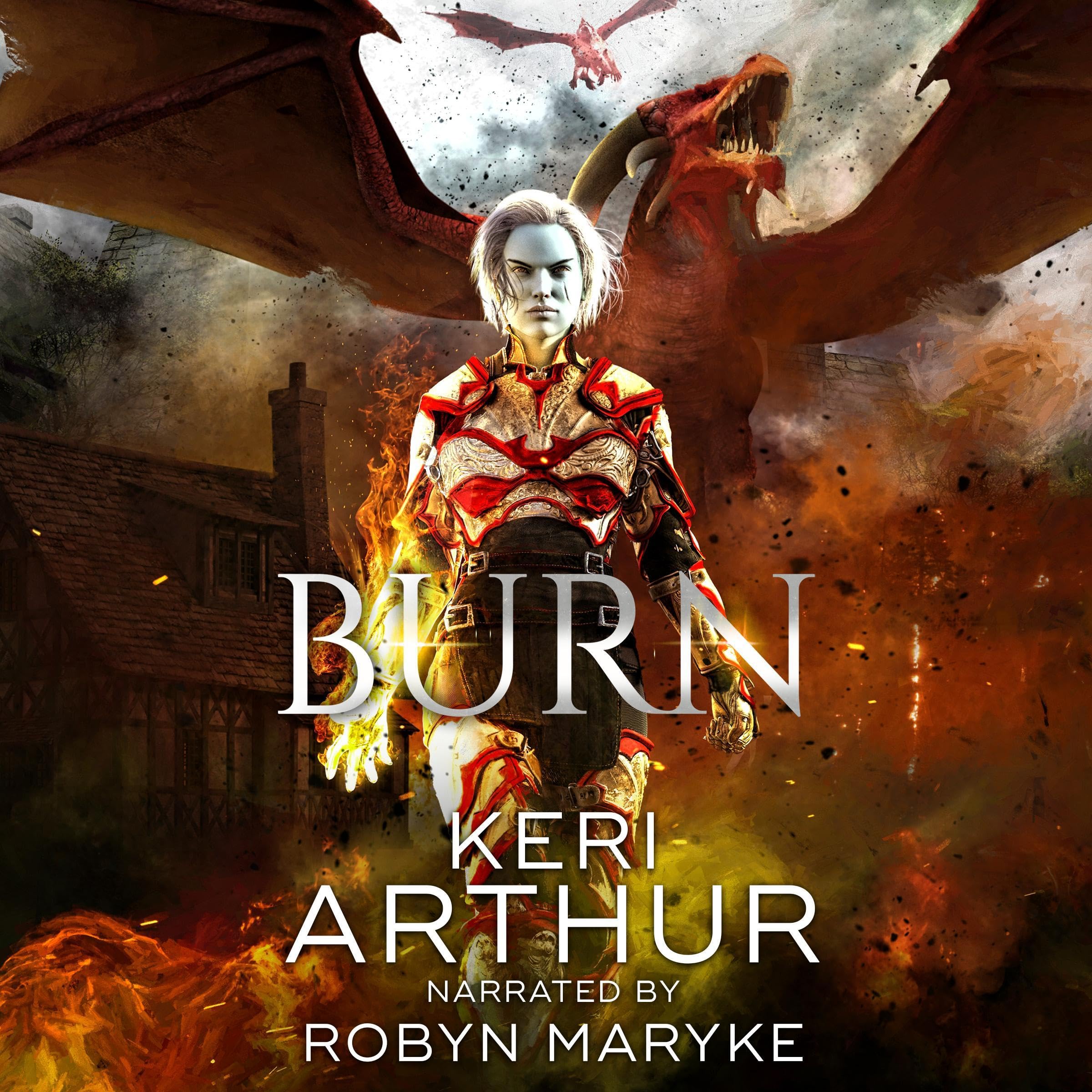 Cover art for Burn: Kingdoms of Earth & Air, Book 3