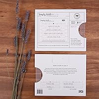 Vista 4 de Plantilla de dirección de sobres de cartas, guía de regla de plantilla para un direccionamiento perfectamente uniforme, compatible con todas