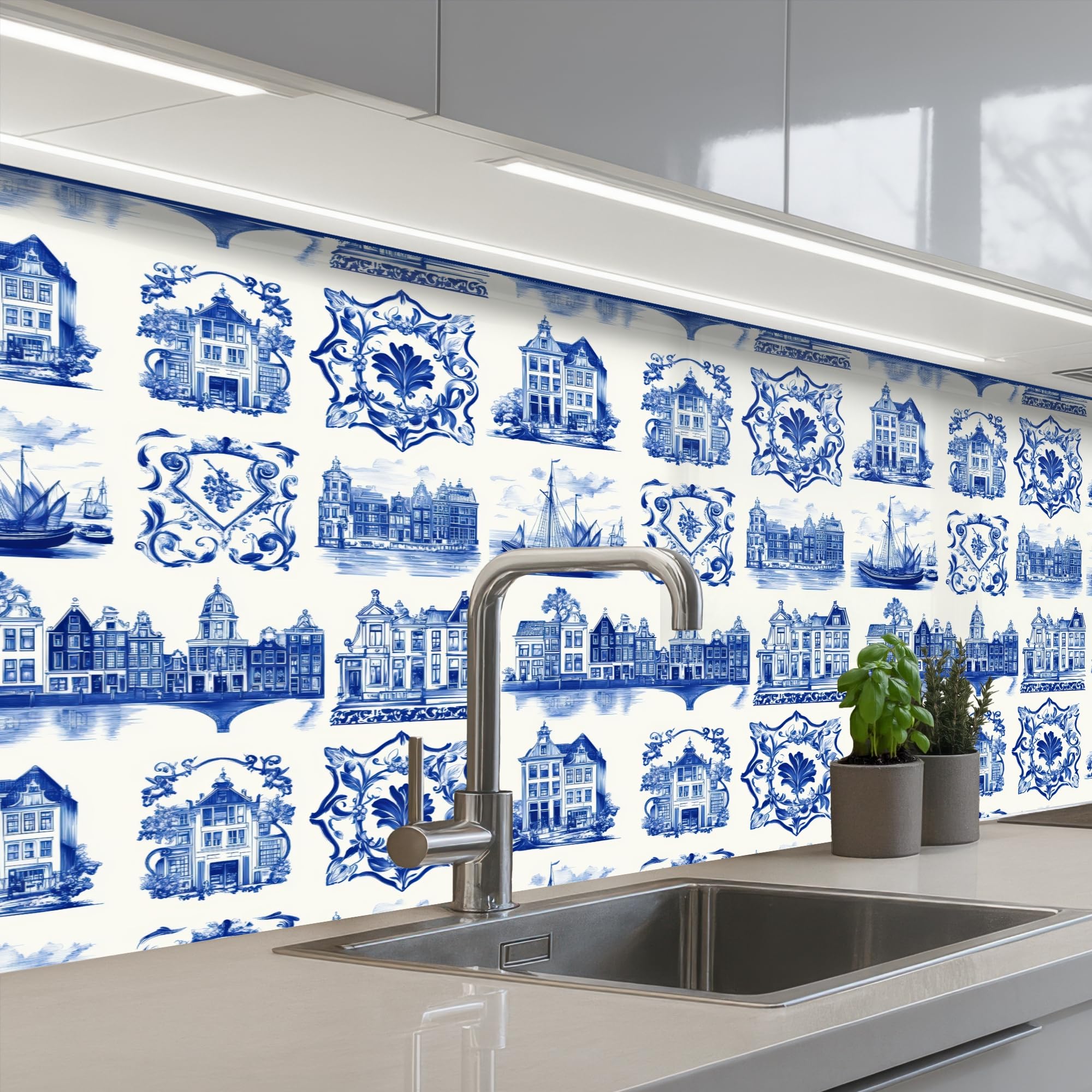 KitchenYeah© Splashback for Kitchen self-Adhesive Back Splashes Kitchens — image 1
