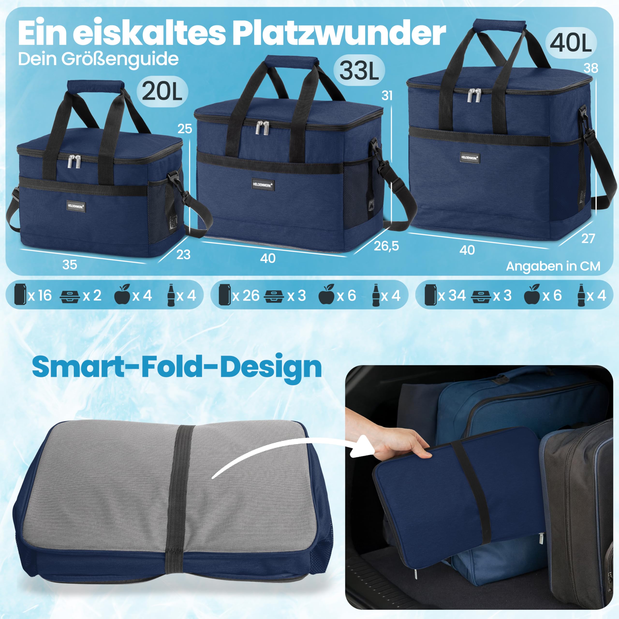 HELDENWERK Bolsa isotérmica Grande