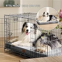 Vista 36 de Bedsure Cama de espuma viscoelástica para perros extragrandes, camas ortopédicas XL para mascotas con funda extraíble lavable y parte inferior