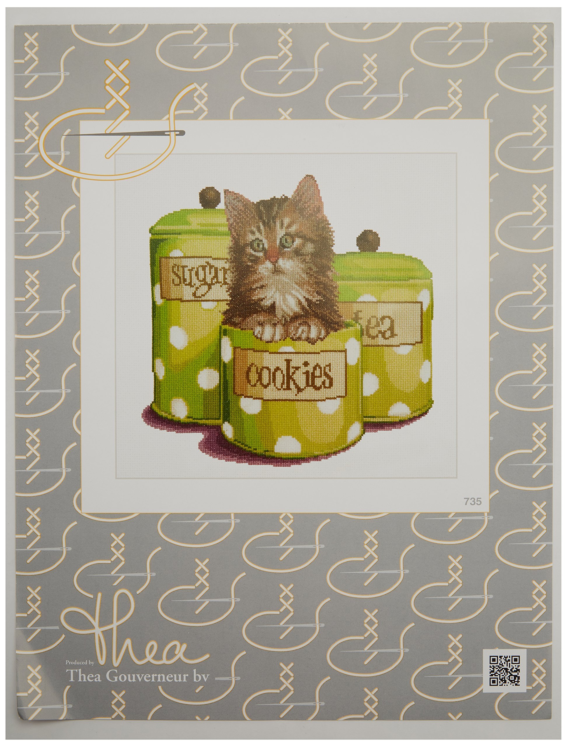 Bimkole 5D Diamond Painting Kit Gatto Di Natale 30x40cm | Completo Di Strass, Tela E Strumenti | Fai Da Te Rilassante E Decorazione Murale - 2