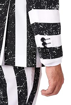 OppoSuits Bloody Zombie Suit | Mens Slim Fit 36 | Includes