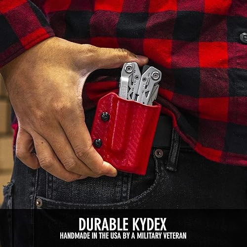 Miniatura 5 de Kydex - Funda multiherramienta para Gerber Suspension NXT - Fabricado en Estados Unidos - Funda para múltiples herramientas con bolsillo para
