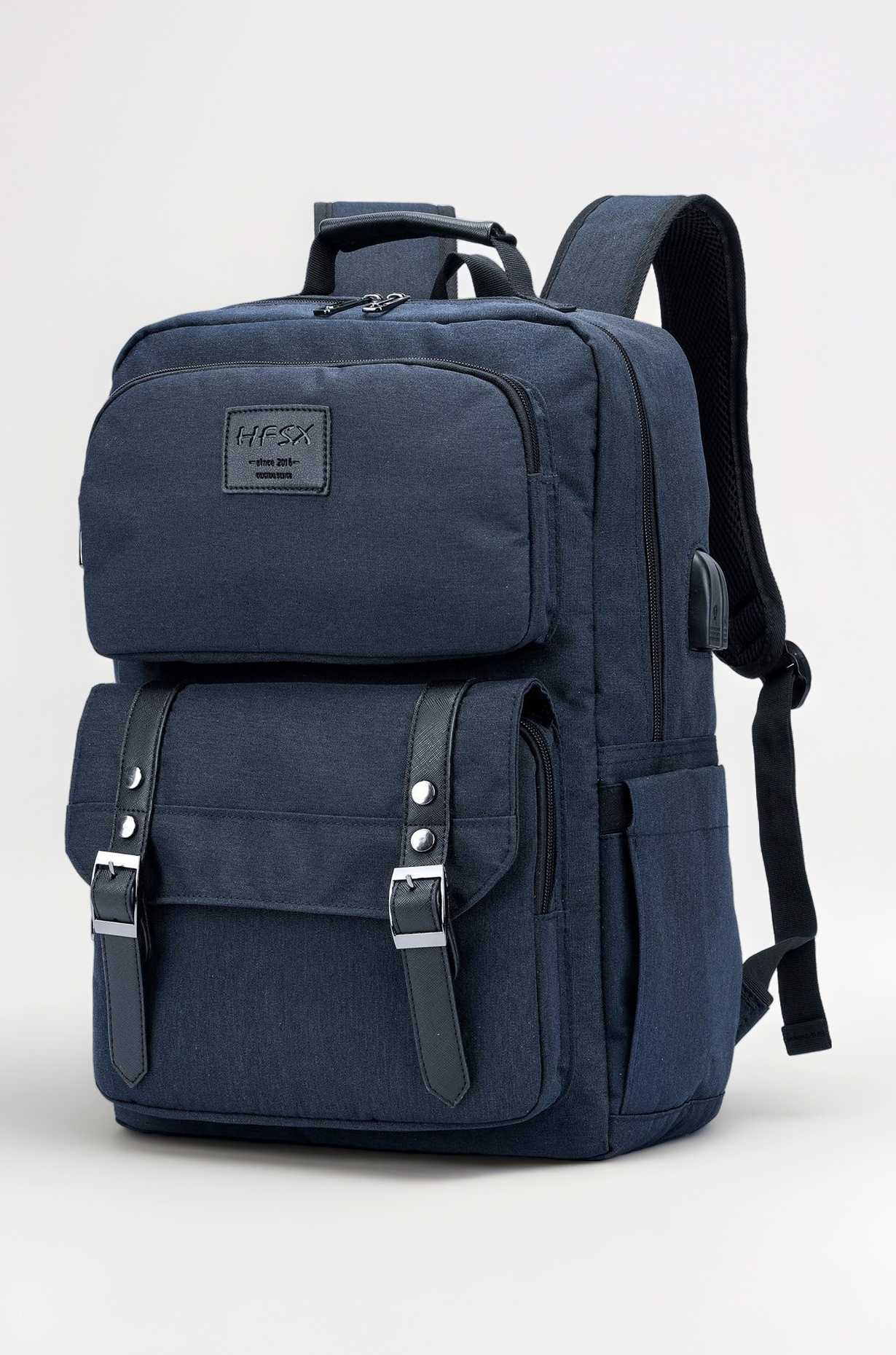 Vintage Laptop Backpack College School Bookbag Anti Theft Travel Backpack