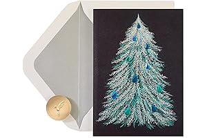 Papyrus - Christmas Cards Boxed with Envelopes, Special Wishes, Tree (8-Count)
