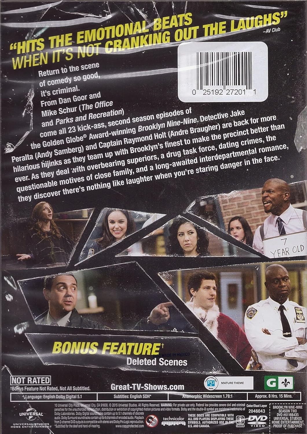 Brooklyn Nine-Nine Complete Series : Seasons 1-6 (DVD 6-Pack)
