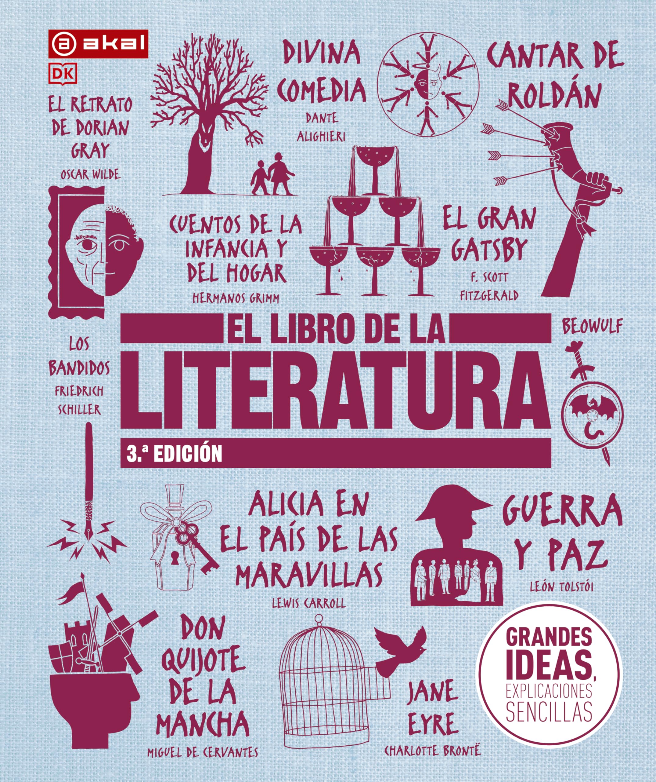 El libro de la Literatura: 52 (Grandes temas – Gran formato)