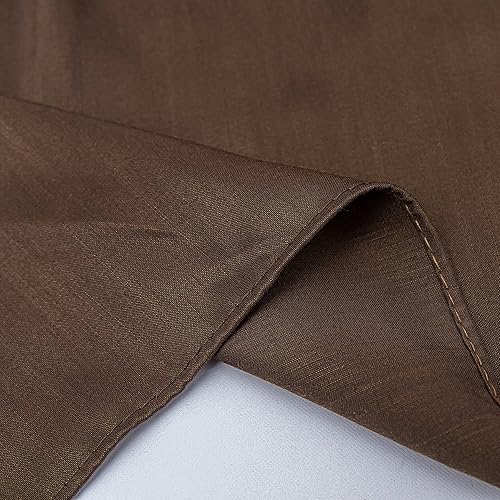 Miniatura 9 de Faldones Biscaynebay para cama, con elástico, envolventes, fáciles de ajustar, resistente a las arrugas y a la decoloración, tela sedosa y lujosa,