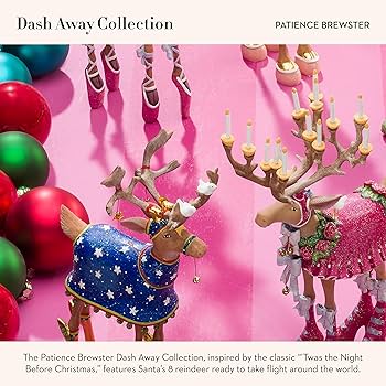 小物 NICENESS RICHIE Amazon.com: MACKENZIE-CHILDS Patience Brewster Dash Away