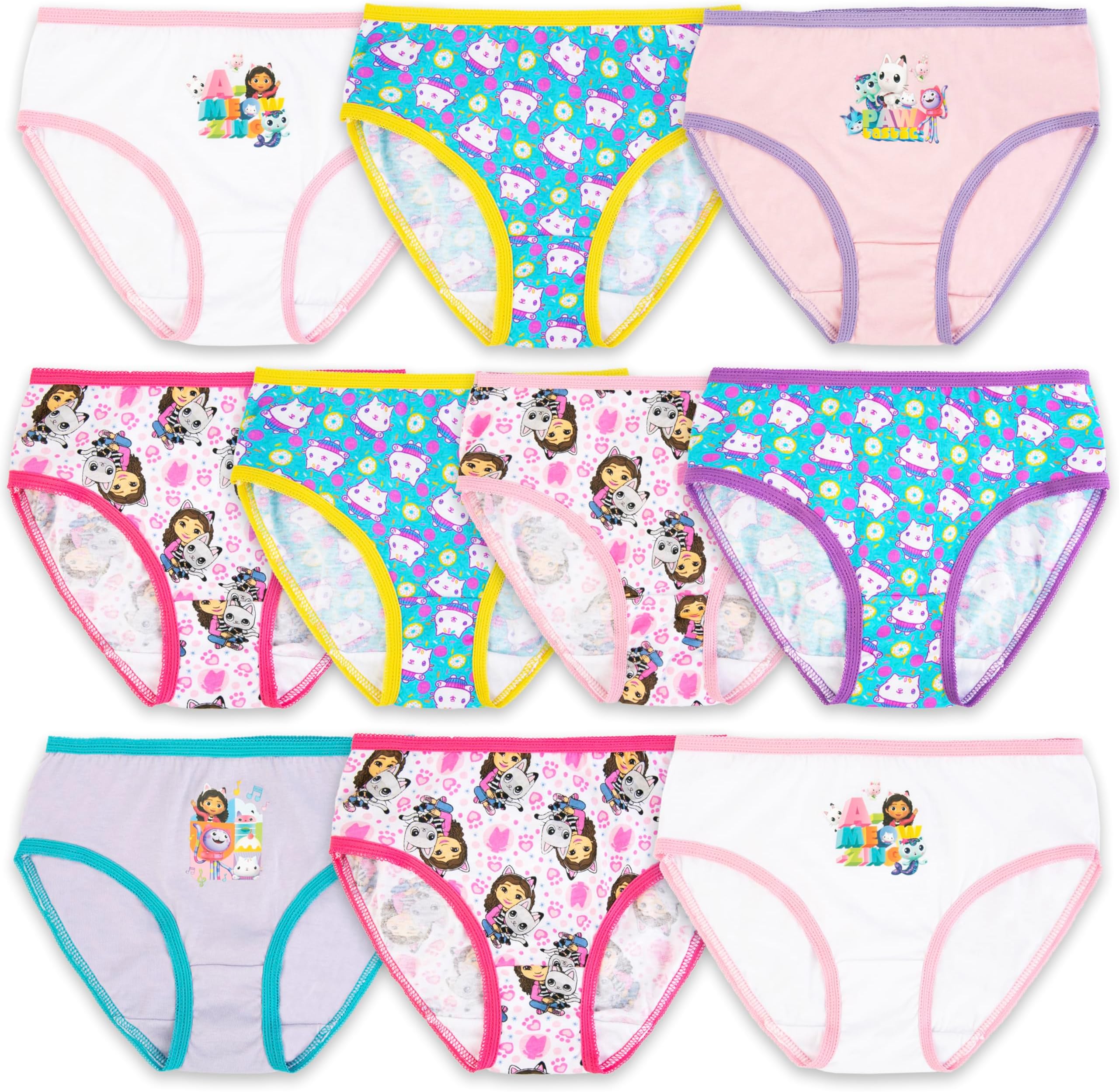 Gabby's Dollhouse Underwear 10pk