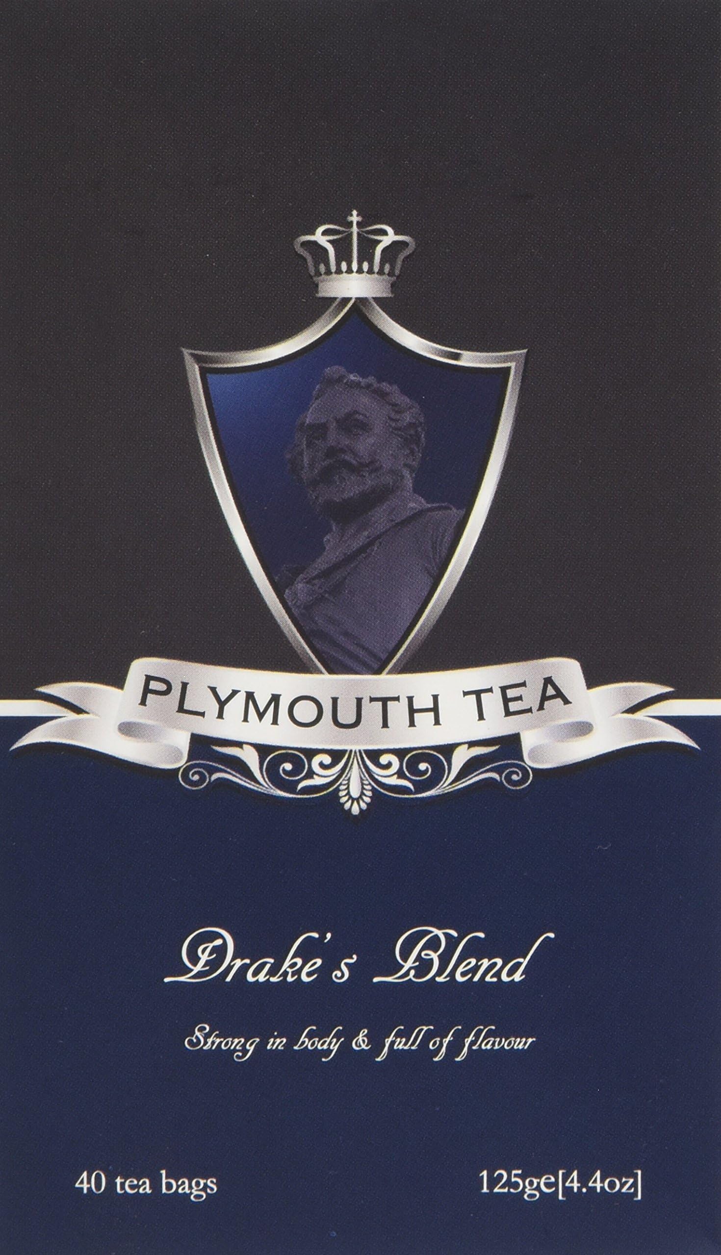 Plymouth Tea Drakes Blend 40 Tea Bags (Pack of 2)