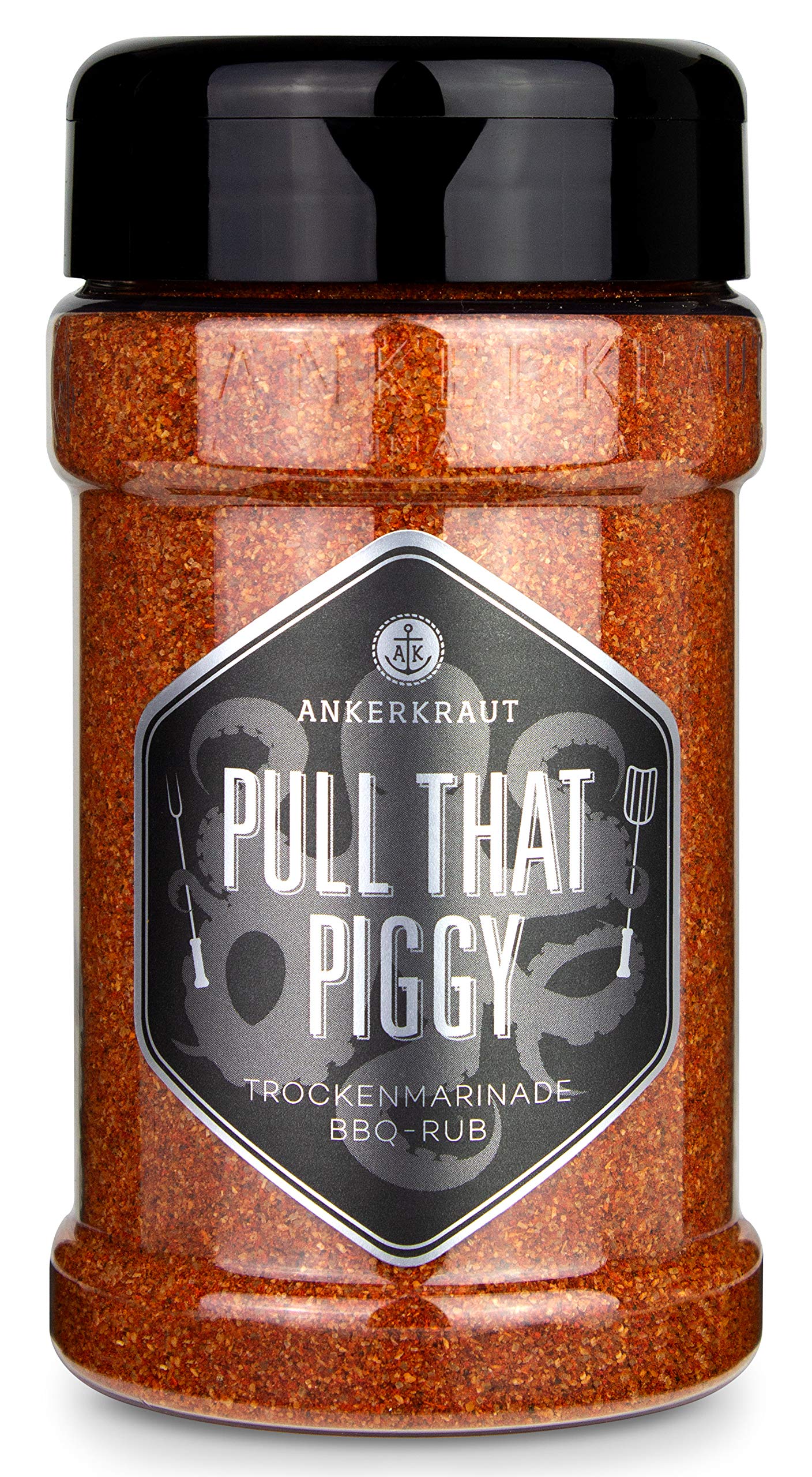 Ankerkraut BBQ Rub Set mit 6 Streuern - Grill-Gewürze mit Geschmack & Aroma