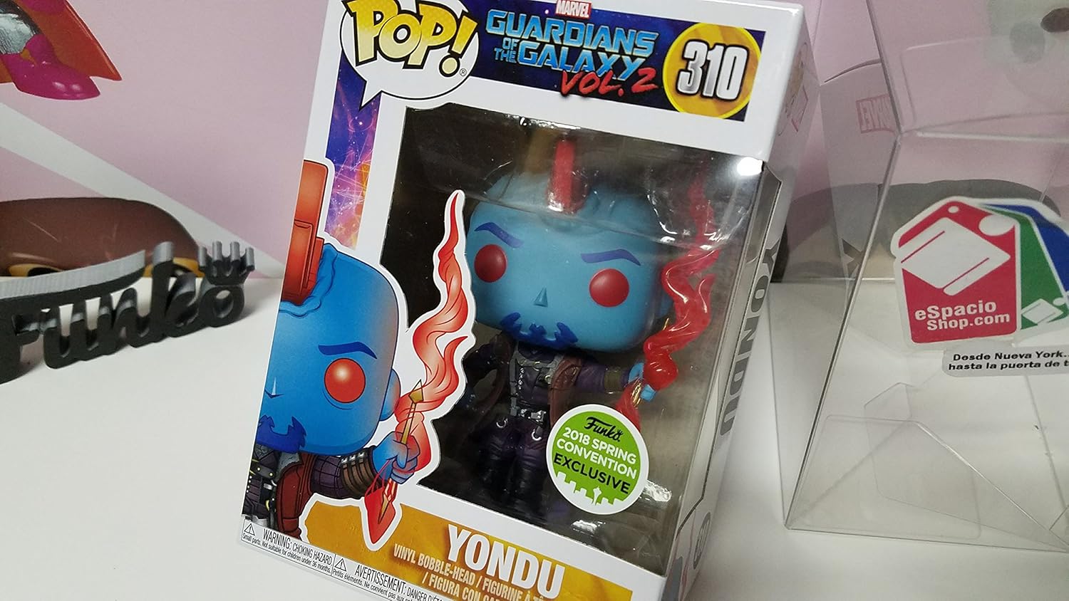 Funko - Multi-Coloured Guardians of the Galaxy 2-Yondu Exclusive 28755 Figure