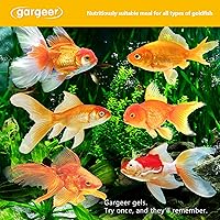 Vista 10 de Alimento para peces omnívoro tropical de 3 onzas para criadores avanzados. Dieta completa de gel de pescado de agua dulce para jóvenes y adultos.